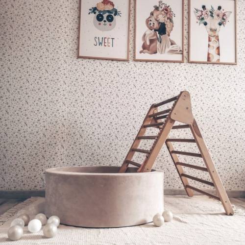 Ball Pit Balls Included Cotton Velvet Beige - Etsy