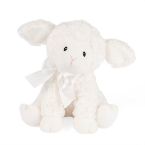 Baby Gund Lena Lamb Keywind Musical Plush, Plays Brahms’ Lullaby, Stuffed Animal Sensory Toy For Babies