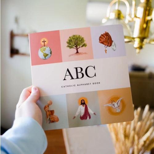 Get Catholic ABC Board Book for Kids – Blessed Is She - Default Title - Blessed Is She