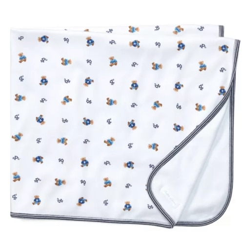 Ralph Lauren Childrenswear Polo Bear Cotton Blanket | Belk