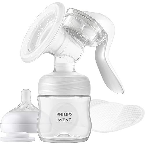 Philips AVENT Manual Breast Pump, SCF430/30, Clear