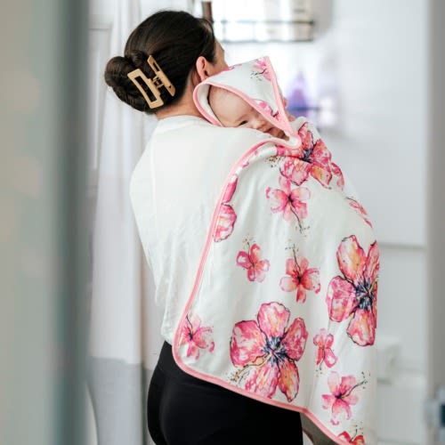 Hibiscus Kiss Hooded Towel Set- CocoMoon Hawaii