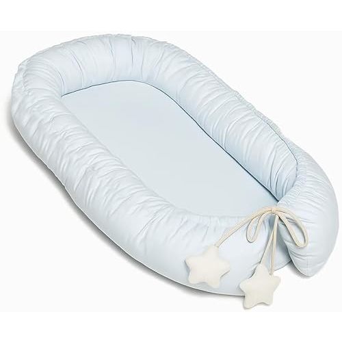 Soft and Breathable Baby Lounger - Portable Infant Nest for Newborns - Safe and Comfortable Resting Pod for Babies