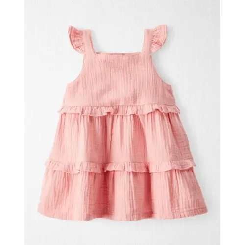 Baby Organic Cotton Gauze Dress - Little Planet | Carter's