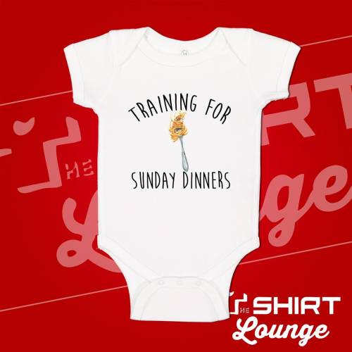 Italian Baby Bodysuit One Piece, Training For Sunday Dinners, Italian Food Toddler T-Shirt, Mom&#39;s Spaghetti, Italian Baby Gift, Pasta Baby