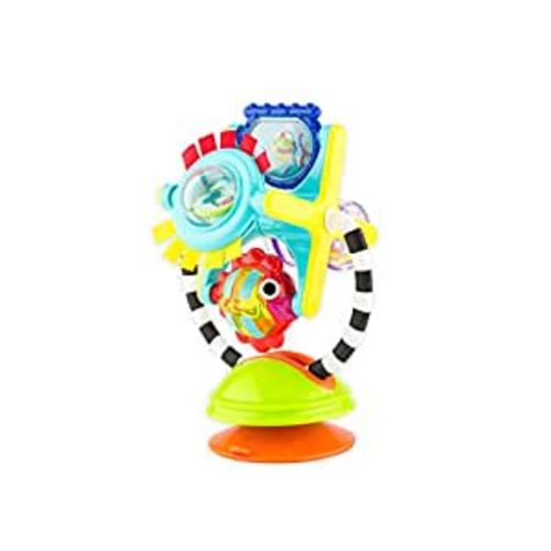 Amazon.com : Sassy Fishy Fascination Station 2-in-1 Suction Cup High Chair Toy | Developmental Tray Toy for Early Learning | for Ages 6 Months and Up : Baby