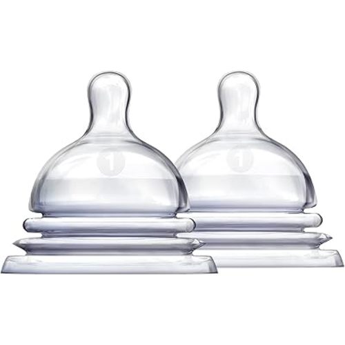 Munchkin Latch Stage 1 Nipple, 0 Plus Months, 2 Count