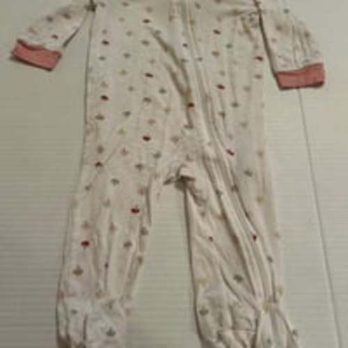 Infant Girls Milkberry Mushroom Sleeper Size 3/6 mo