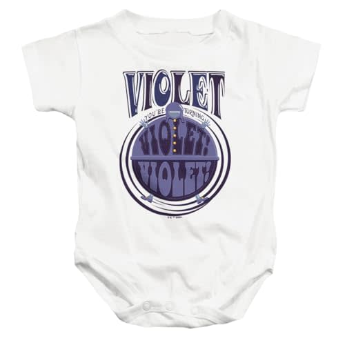 Willy Wonka Characters Unisex Infant Snap Suit for Baby Collection
