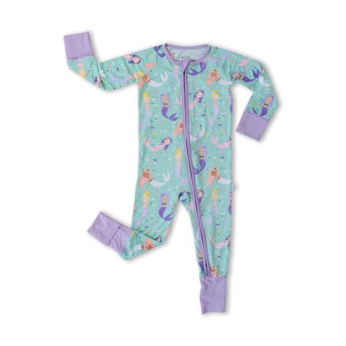 Little Sleepies Pajamas for Baby Boys & Girls, Viscose from Bamboo Baby Pajamas, Snug Baby Sleeper, Toddler PJs, 2-Way Zipper