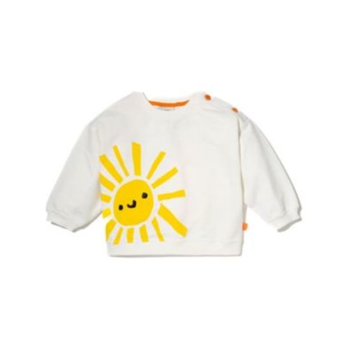 Girls' Recycled Cotton Sun Sweatshirt - Baby