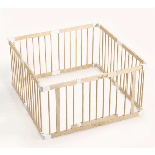 HARPPA Wooden Baby Gate Playpen