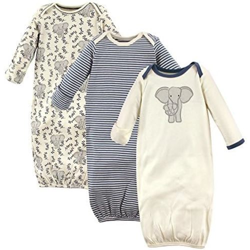 Touched by Nature Unisex Baby Organic Cotton Gowns
