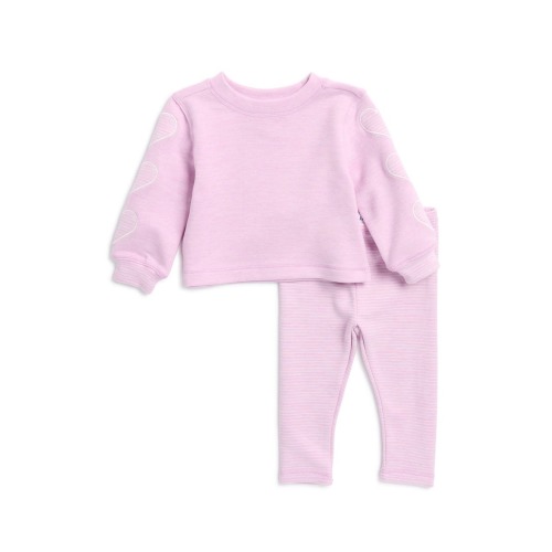 Cloudline Hearts Top & Pants Set, 3-6M