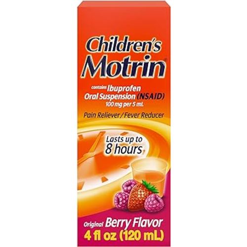 Motrin Children's Pain Reliever and Fever Reducer, 4 Fluiduid Ounce