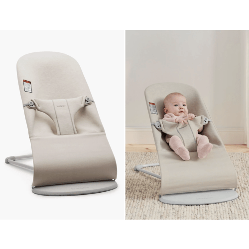 Bouncer Bliss Convertible Jersey Baby Bouncer