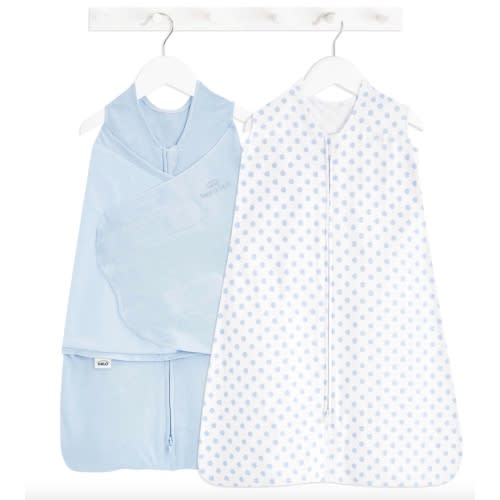 Chambray Swaddle + Wearable Baby Blanket | HALO