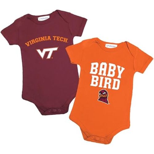 Two Feet Ahead 2 Pack Baby Bodysuit Creeper Newborn Infants Licensed Sizes 0-3M 6M 12M
