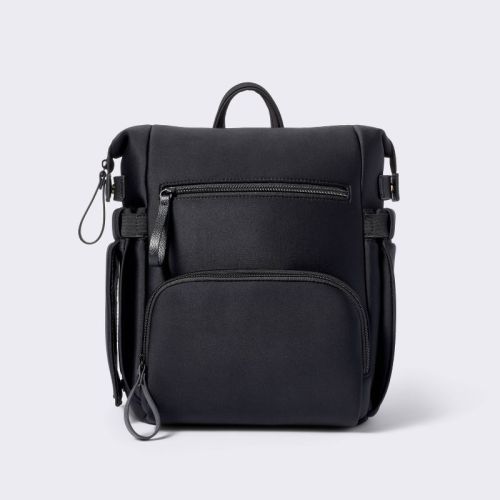 Mini Boxy Solid Backpack Diaper Bag - Black - Cloud Island™
