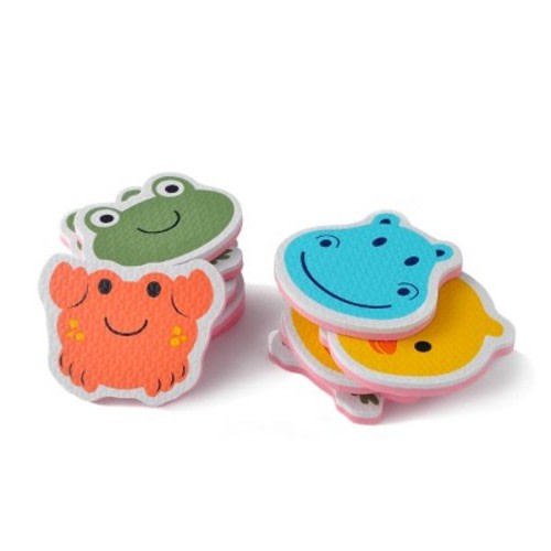 10ct Foam Bath Stickers Animals - Bullseye's Playground™