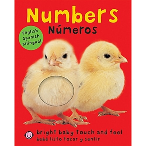 "Bright Baby Touch & Feel: Numbers" English/Spanish Book by Roger Priddy"Bright Baby Touch & Feel: Numbers" English/Spanish Book by Roger Priddy