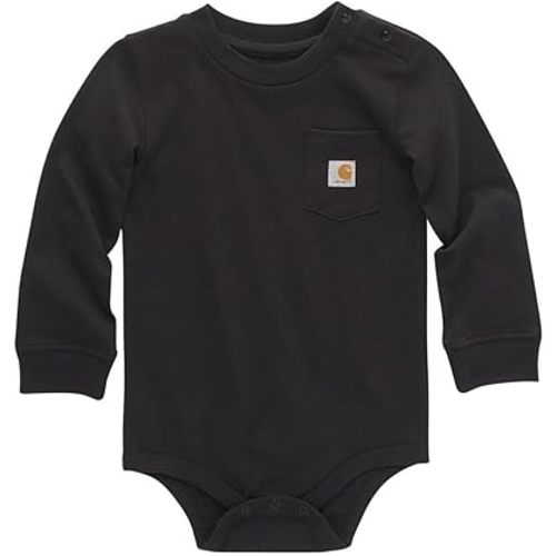 Carhartt Kid's CA5002 Long-Sleeve Pocket Bodysuit