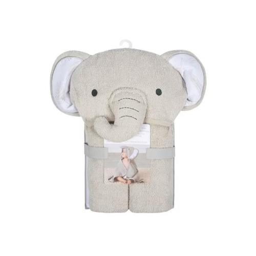 Just Born - 1Pk Character Towel, Elephant