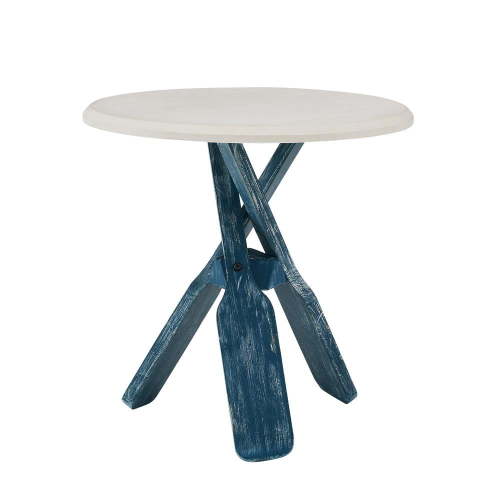 Powell Omar Side Table Blue