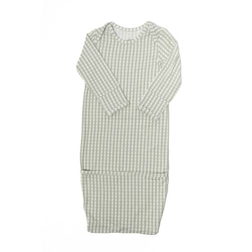 Newborn Gown - Gingham
