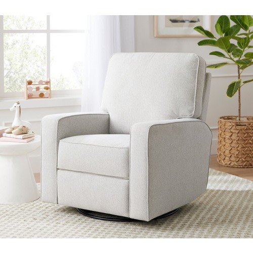 Comfort Square Arm Swivel Glider Recliner | Pottery Barn Kids