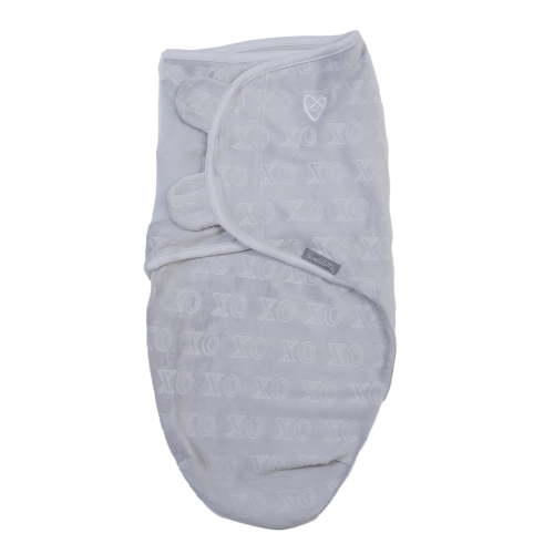 SwaddleMe by Ingenuity Velboa Original Swaddle - Small/Medium, 0 - 3 Months, Hugs & Kisses
