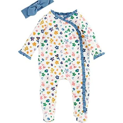 Mud Pie Baby Girl Sleeper Set