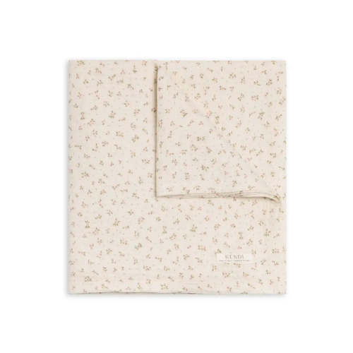 Muslin Swaddle Blanket in Camellia Floral