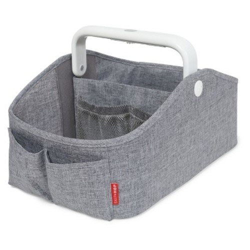 Skip Hop Light-up Diaper Caddy - Heather Gray