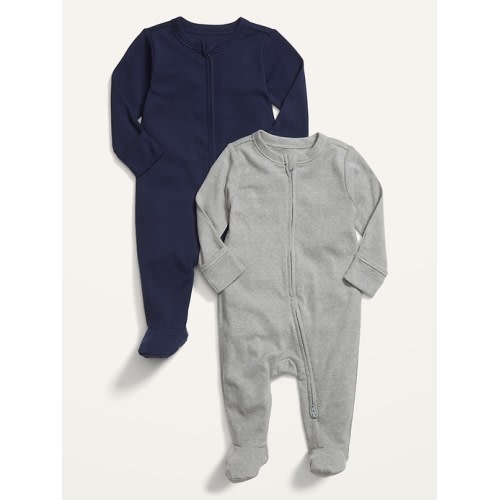 Unisex Sleep & Play One-Piece 2-Pack for Baby