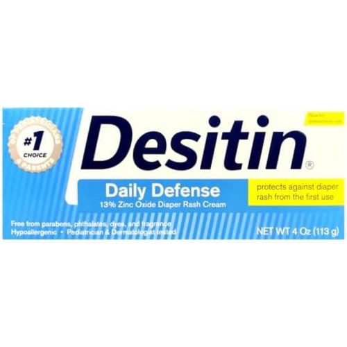 Desitin Rapid Relief Creamy Ointment, 4-Ounce Tube (Pack of 2)