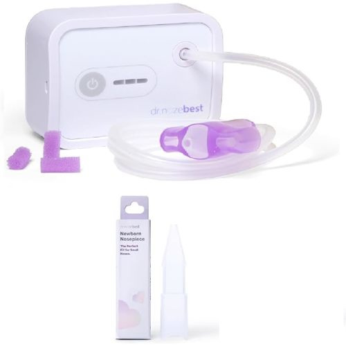 Dr. Noze Best - NozeBot - Electric Baby Nasal Aspirator and Nasal Newborn Nosepiece