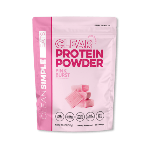 Clear Protein Powder - Pink Burst | CSE – Clean Simple Eats