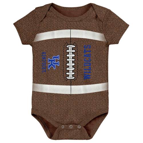 Kentucky Wildcats Newborn & Infant Catch Me Football Bodysuit - Brown