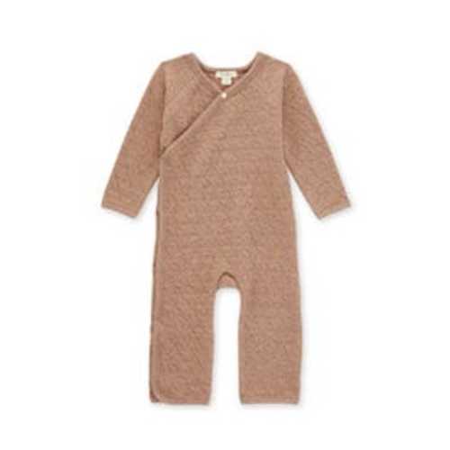 Organic Baby Quilted Bee Jumpsuit