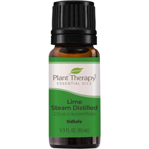 Plant Therapy Lime Steam Distilled Essential Oil 10 mL (1/3 oz) 100% Pure, Undiluted, Therapeutic Grade