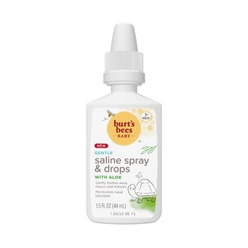 Burt's Bees Baby® Gentle Saline Spray & Drops with Aloe - 1.5oz