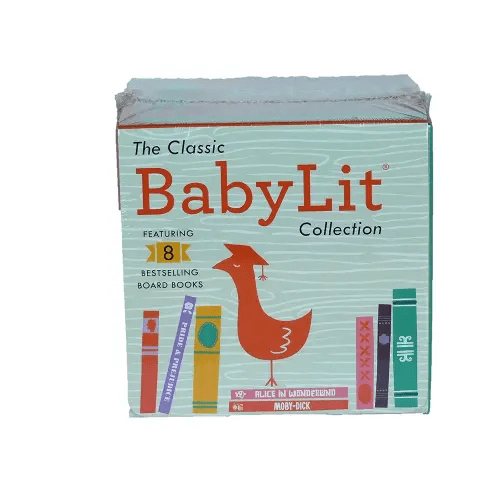 The Classic Baby Lit Collection Boxed Set - Romeo & Juliet, Wizard of Oz, Sherlock Holmes, Pride & Prejudice, Moby Dick, Jane Eyre, Alice in Wonderland, Jungle Book