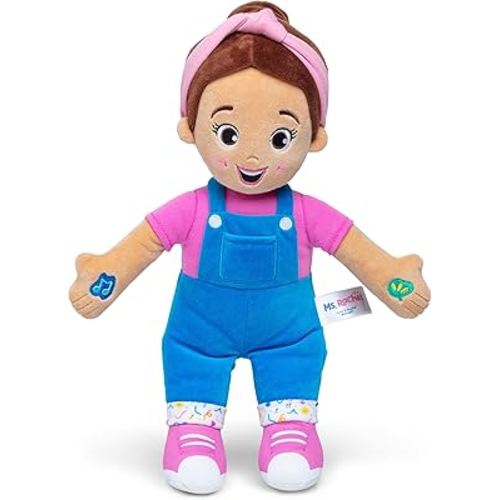 Amazon.com: Ms. Rachel Official Speak & Sing Doll, 16” Tall Interactive Toy with 4 Songs & 16+ Phrases, Toddler Toys for Girls & Boys Ages 6 Months to 3+ Years : Toys & Games