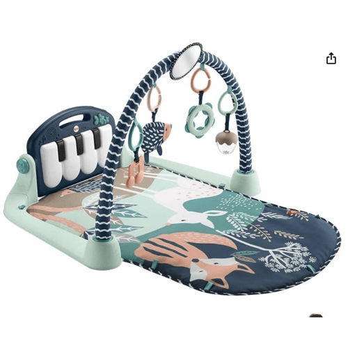 Fisher-Price Fisher Price Glow and Grow Kick & Play Gym - Navy