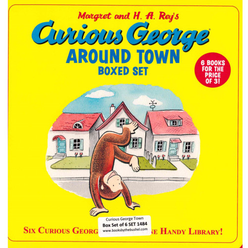 Curious George Around Town Boxed Set of 6 (Paperback)