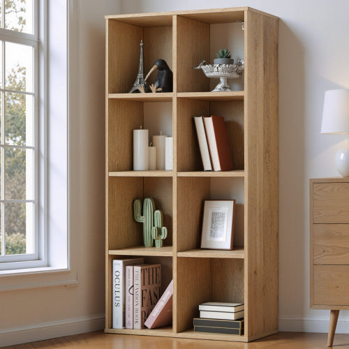 Ebern Designs CAPHAUS Zaza 6, 8, & 9 Cube Storage Organizer Shelf Bookcase & Reviews | Wayfair