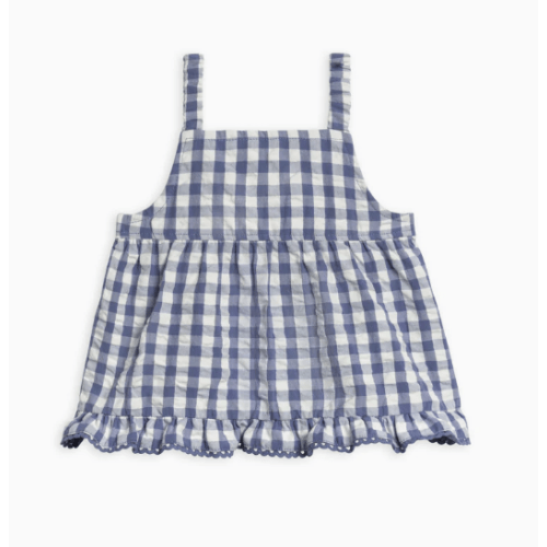 6-12 MO Ember Seersucker Ruffle Tank