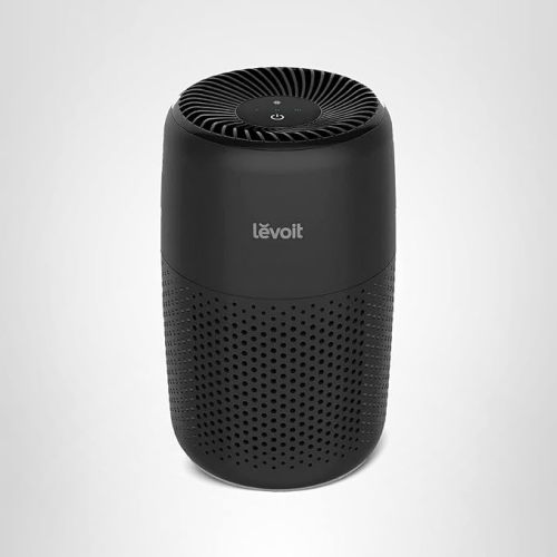 LEVOIT Air Purifiers for Bedroom Home Dorm, AHAM Verified, 3-in-1 Filter Cleaner With Aroma Pad, Filters Smoke, Allergens, Pet Dander, Odor, Dust, Office, Desktop, Core Mini-P, White