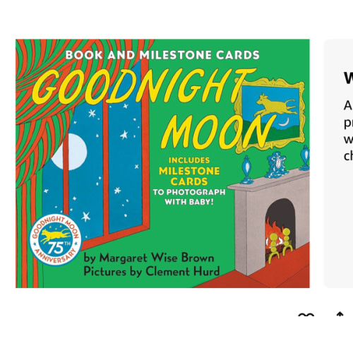 Goodnight Moon Milestone Edition: Book and Milestone Cards